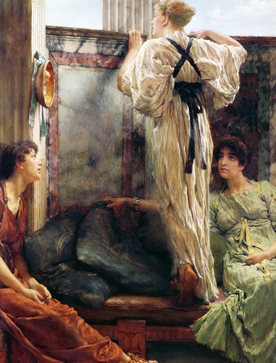 ¿Quién es? de Lawrence Alma Tadema